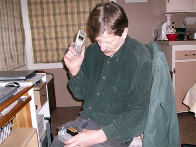 Steve phone before