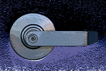 Door knob after