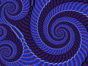 original fractal of spirals fractal