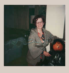 with the pumpkin 1970's